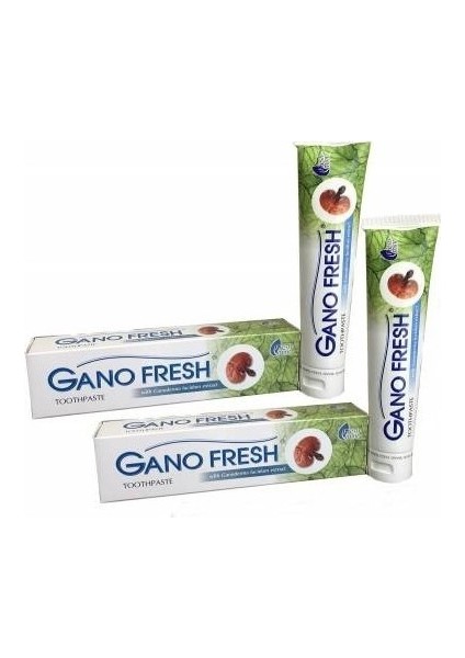 Gano Fresh Reishi Mantarlı Florürsüz Diş Macunu 2x150 Gr