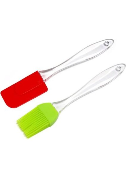 Silikon Fırça Spatula Seti