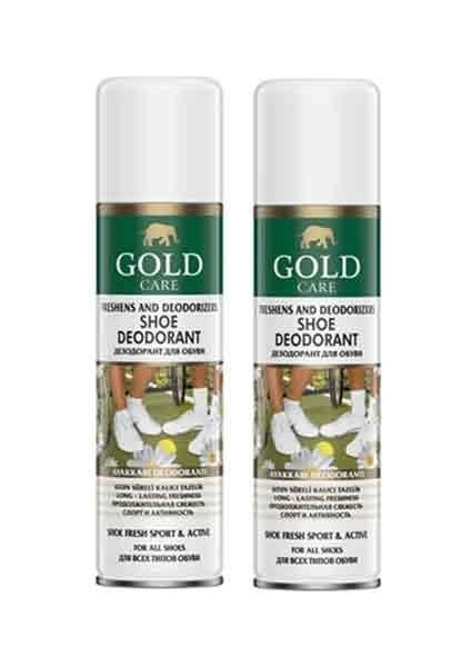 Gold Care Ayakkabı Deodorantı 2'Li Set 150 Ml