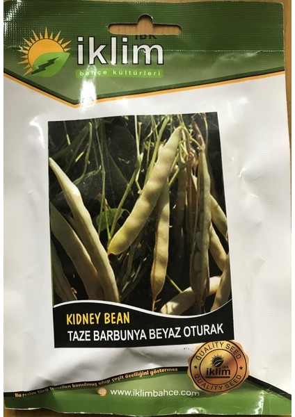 Barbunya Tohumu Karlı Beyaz Oturak 50 G.