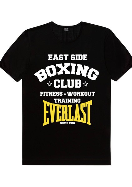 Rakipsiz Boksör, Boks Kulübü Siyah Erkek 2'li Eko Paket T-Shirt modelleri