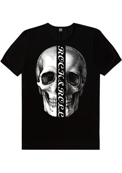 Dövme Kurukafa, Yarım Kurukafa Kadın 2'li Eko Paket T-Shirt