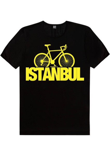 Türk Ay Yıldız Siyah, Türkiye Harfler Beyaz, Istanbul Bisiklet Siyah Kadın 3'lü Eko Paket T-Shirt fırsatları