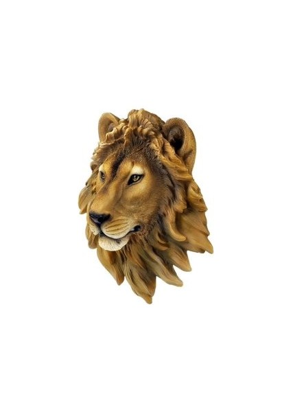 Dekoratif Aslan Duvar Panosu (22X19CM)