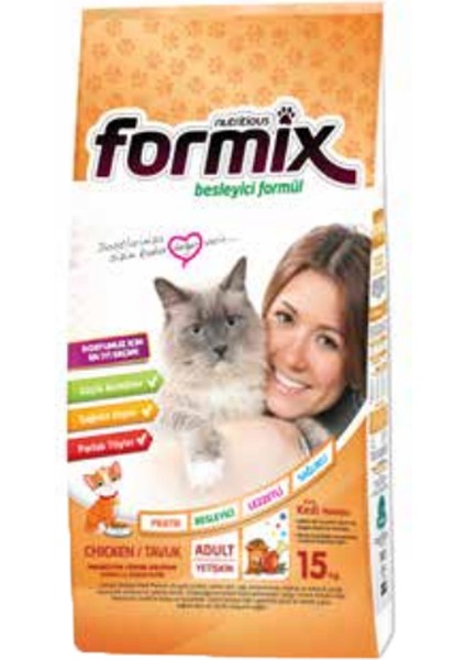 Formina Tavuklu Yetişkin Kedi Maması 15 kg