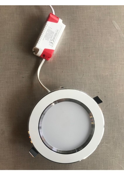 18W Üç Renk Krom Slim LED Panel Armatür indirimleri