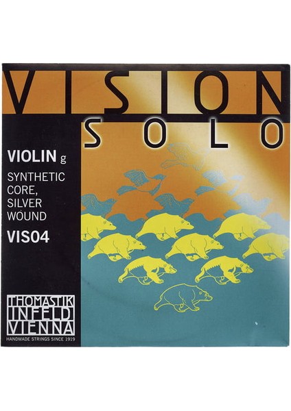 Keman Teli Thomastik Vision Solo G (Sol)