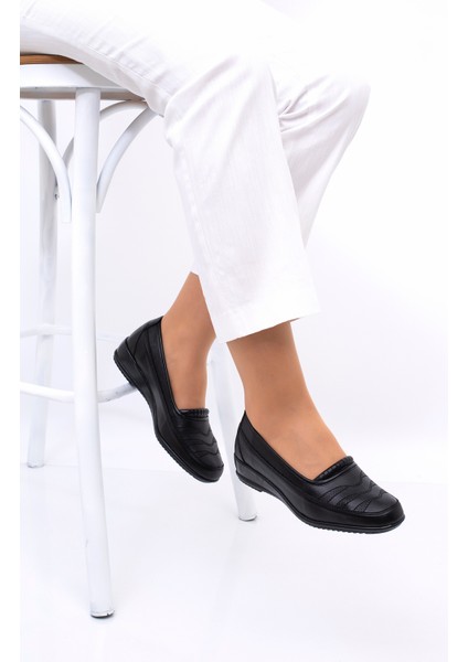 Kadın Ortopedik Deri Taban Günlük Düz Her Mevsim Anne Ayakkabısı modelleri