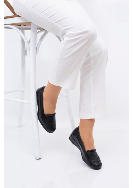 Kadın Ortopedik Deri Taban Günlük Düz Her Mevsim Anne Ayakkabısı indirimleri