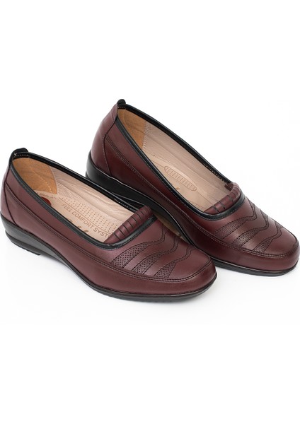 Kadın Ortopedik Deri Taban Günlük Düz Her Mevsim Anne Ayakkabısı fiyatları