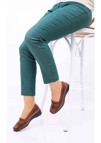 Kadın Ortopedik Deri Taban Günlük Düz Her Mevsim Anne Ayakkabısı modelleri