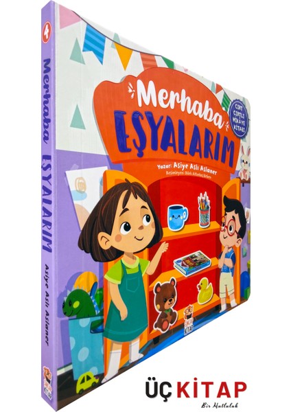 Merhaba Orman Pop Up ile Keşfet - Merhaba Eşyalarım Cırt Cırtlı Hikaye Kitabı - 2 Kitap Set fiyatları