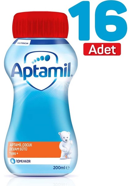 Sıvı Devam Sütü 200 ml 1+ Yaş 16'lı