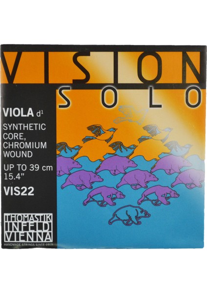 Viyola Teli Thomastik Vision Solo D (Re)