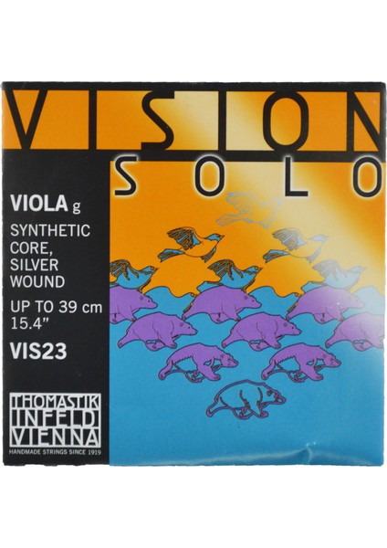 Viyola Teli Thomastik Vision Solo G (Sol)