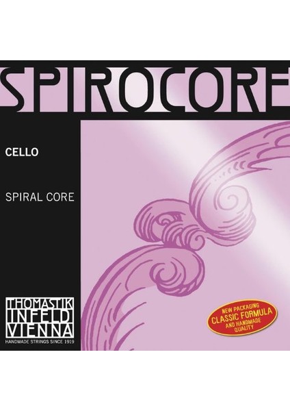 Viyolonsel (Çello) Teli Thomastik Spirocore D 3/4