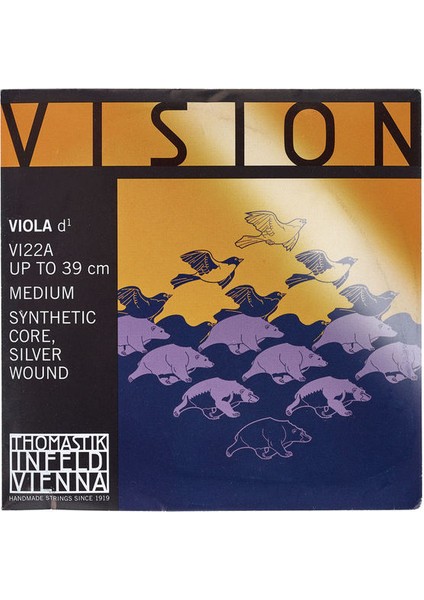 Viyola Teli Thomastik Vision Solo Silver D (Re)