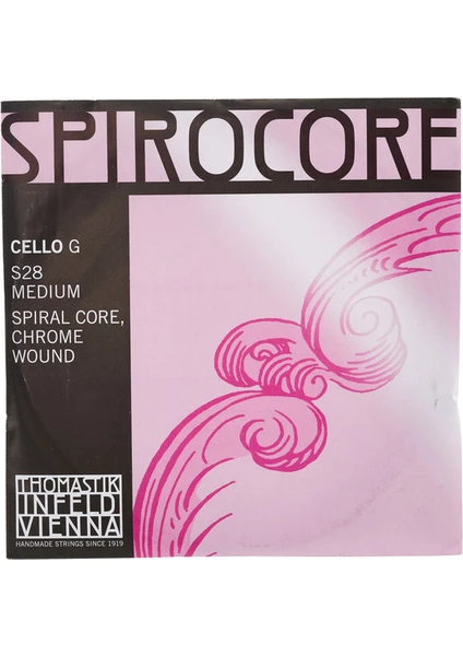 Thomastik Infeld Thomastik Spirocore G (Sol) Çello Teli