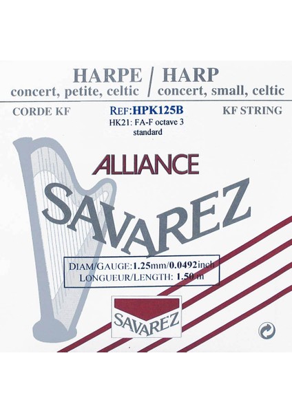 Arp Teli Savarez Alliance K.f. 3. Oktav F (Fa)