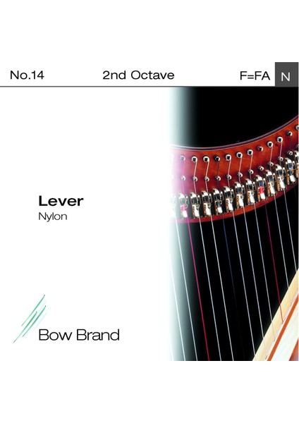 Arp Teli Bow Brand Bağırsak 2. Octave F (Fa) Lever