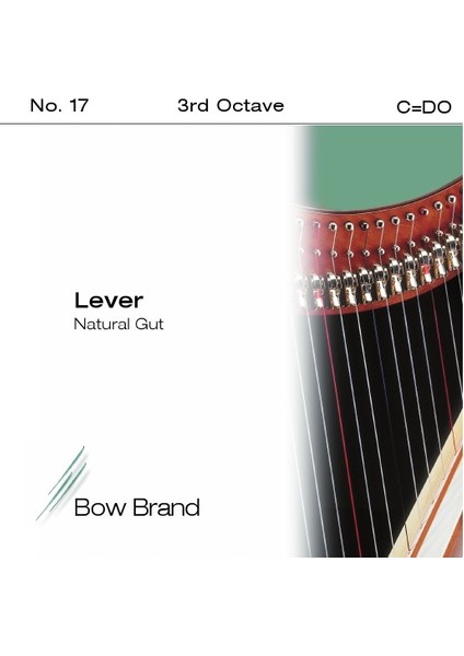 Arp Teli Bow Brand Bağırsak 3. Octave C (Do) Lever