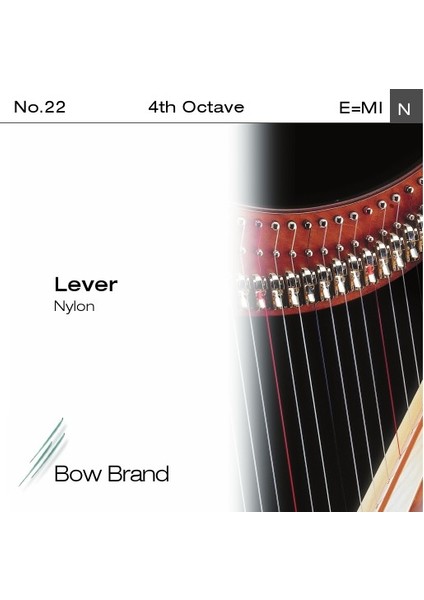 Arp Teli Bow Brand Naylon 4. Oktav E (Mi) Lever