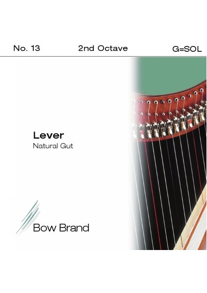 Arp Teli Bow Brand Bağırsak 2. Octave G (Sol) Lever