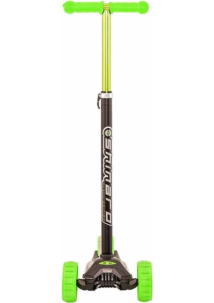 Maxi Twister 3 Tekerlekli Black Edition Işıklı Scooter Yeşil modelleri