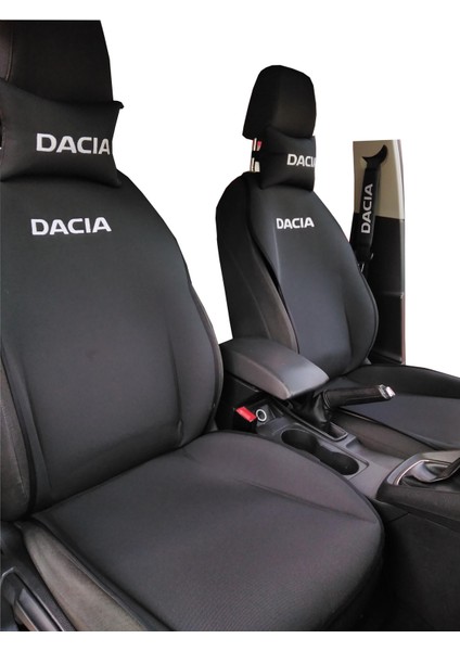 Dacia Nakışlı Ön İkili Oto Koltuk Kılıfı