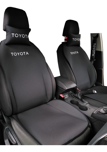 Toyota Nakışlı Ön İkili Oto Koltuk Kılıfı