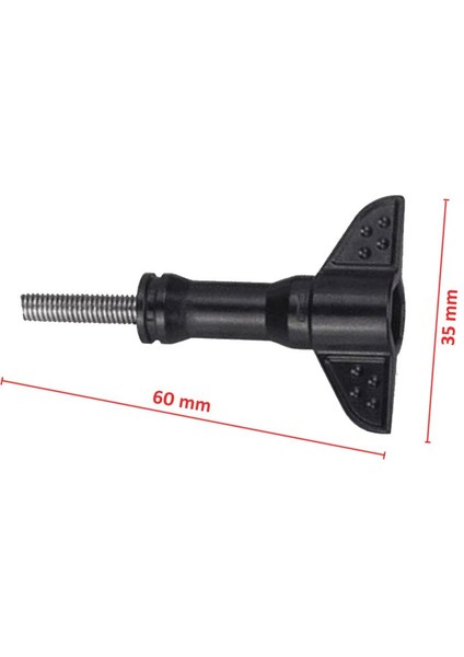 GP09 Gopro Hero 10 Eken H9R Sjcam SJ4000 Aksiyon Kamera Uyumlu Kelebek Vida indirimleri