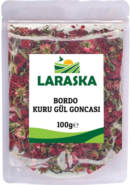 Bordo Kuru Gül Goncası 100 gr