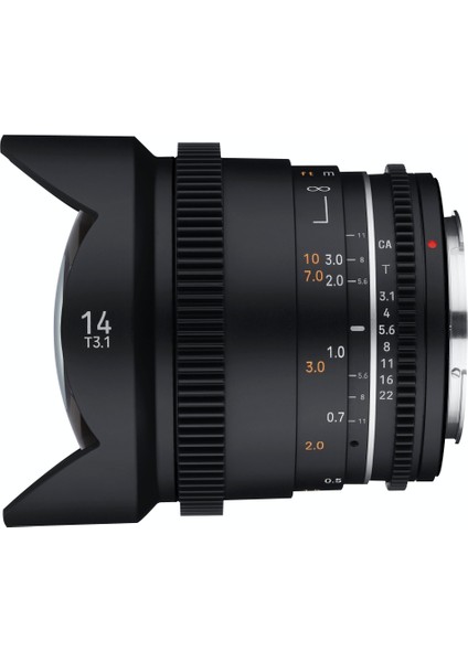 14MM T3.1 Vdslr Mkıı Sine Lens, Canon Ef Uyumlu