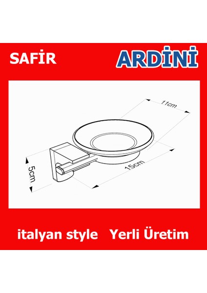 Safir Sabunluk Krom