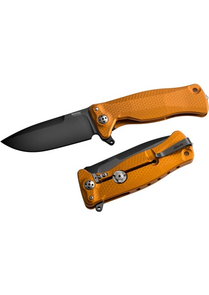 SR22 Aluminium Orange Black Blade Çakı