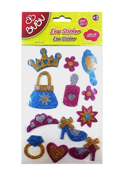 Simli Eva Sticker Süslü STS016(ST0057)