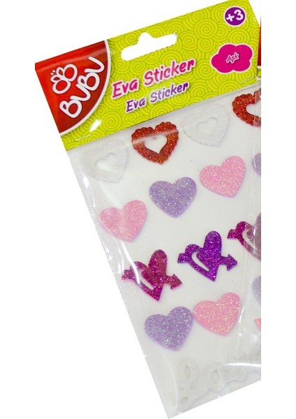 Simli Eva Sticker Aşk STS021(ST0077)