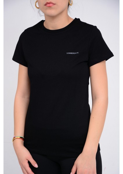 1W CT122 Basic C Neck Kadın T-Shirt