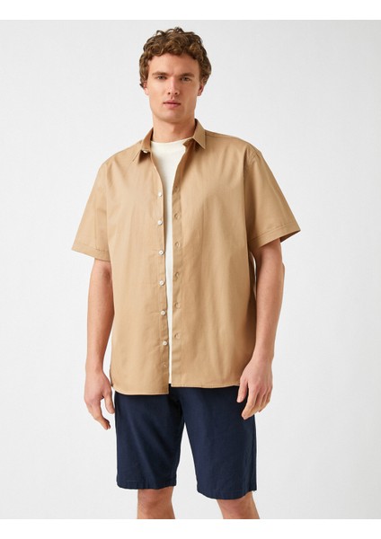 Erkek Basic Kısa Kollu Gömlek modelleri