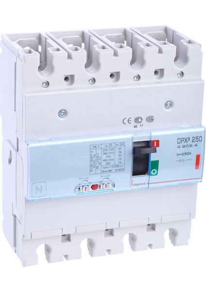 420249 Dpx3 250 4p 250A 36KA Manyetik Korumalı Kompakt Şalter