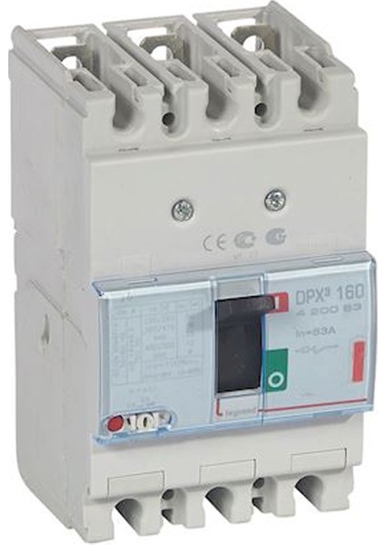 420084 Dpx3 160 3p 80A 36KA Termik Manyetik Kompakt Şalter