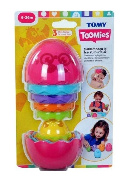 Toomies Saklambaçlı Iç Içe Yumurtalar