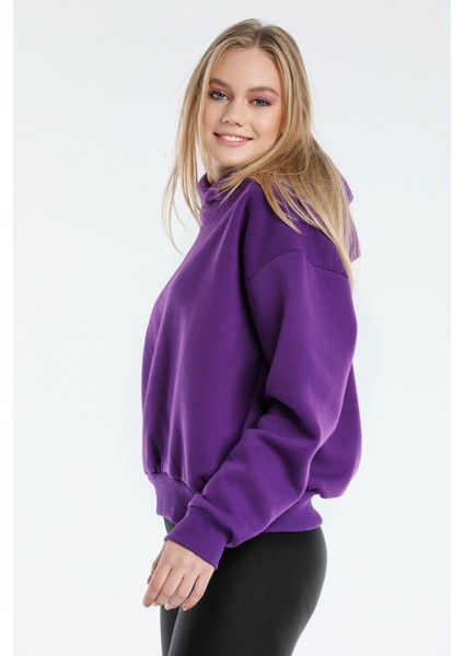 Kadın Kapüşonlu Sweatshirt - AL-SW0001