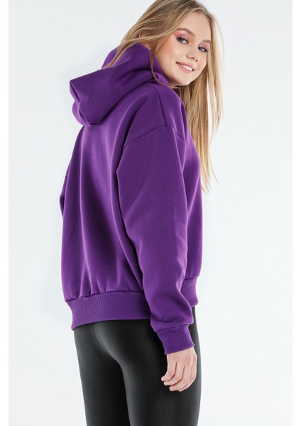 Kadın Kapüşonlu Sweatshirt - AL-SW0001