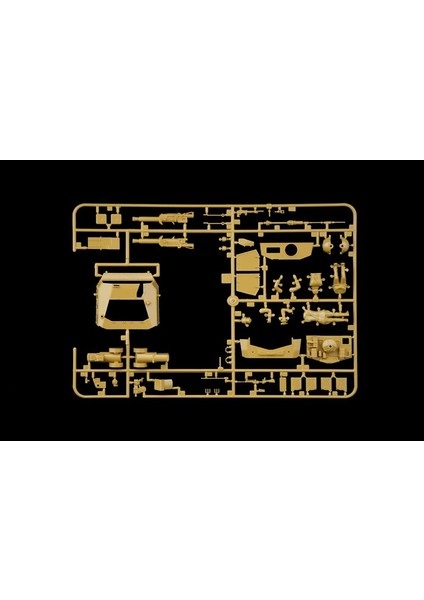 6569S 1/35 Semovente M42 75/18 Tank Demonte Plastik Maketi modelleri