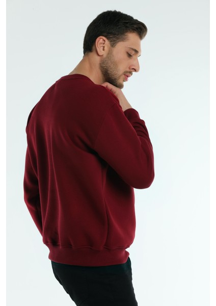 Erkek Relaxed Fit Sweatshirt - AL-SW0002 fırsatları