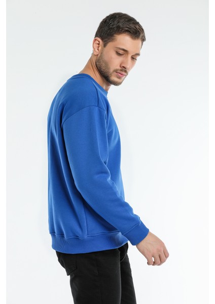 Erkek Relaxed Fit Sweatshirt - AL-SW0002