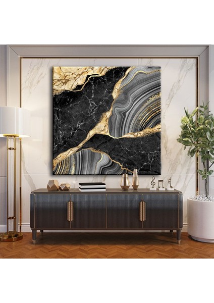 Marble Modern Dekoratif Kanvas Tablo - VOOV1505