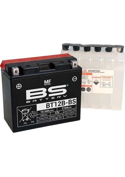 Bs YT12B-BS Akü