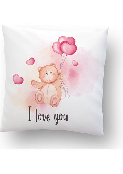 I Love You Yastık